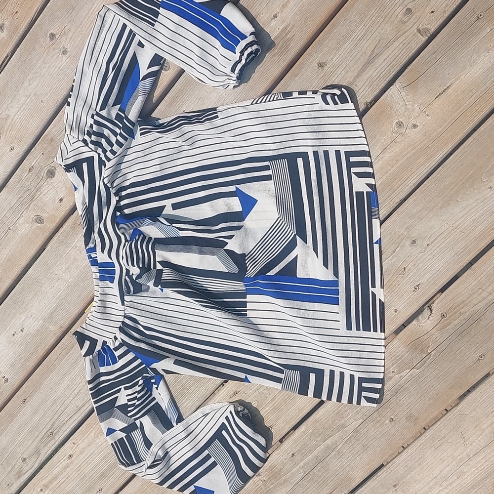 Open shoulder blouse